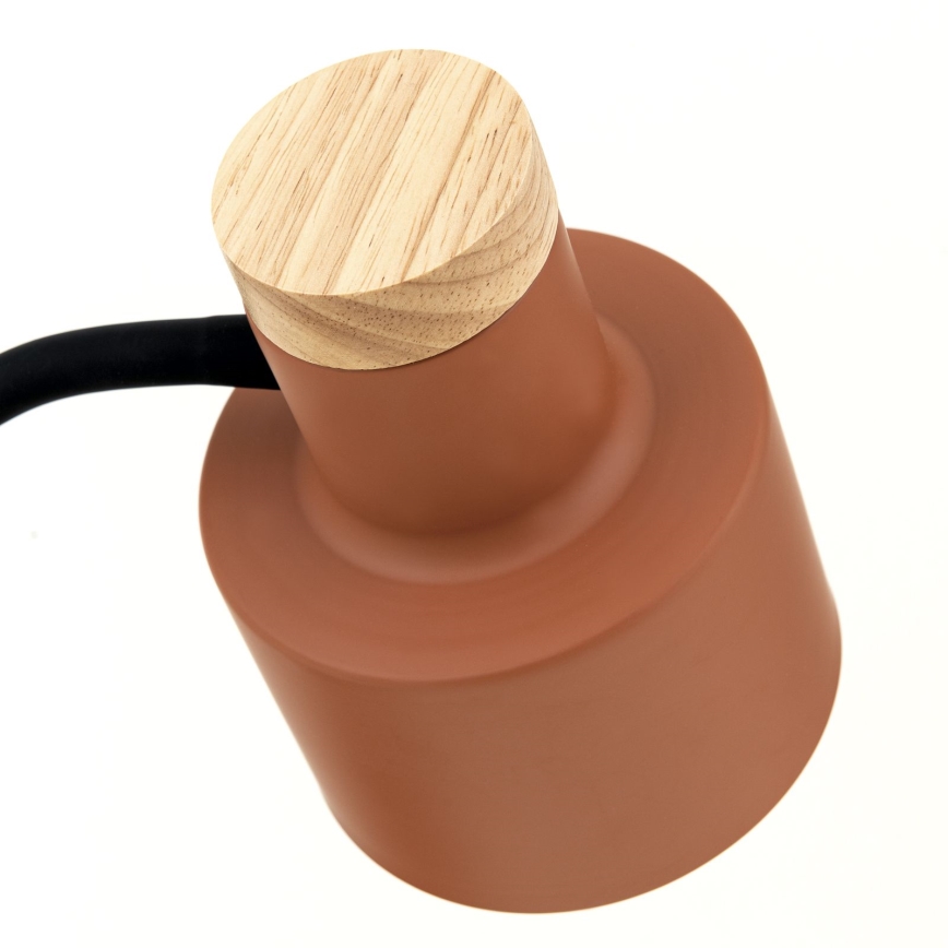 Tischleuchte GILI 1xE27/40W/230V ziegelrot