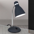Orion - Tischlampe SCHOOL 1xE27/40W/230V schwarz/mattchrom