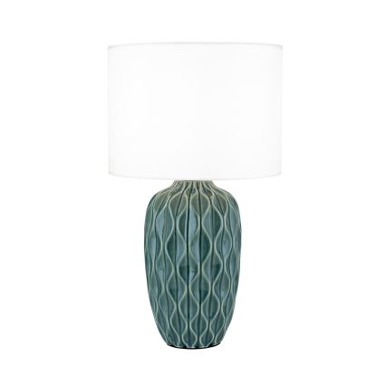 Tischlampe TORTUGA 1xE27/40W/230V grün/weiß
