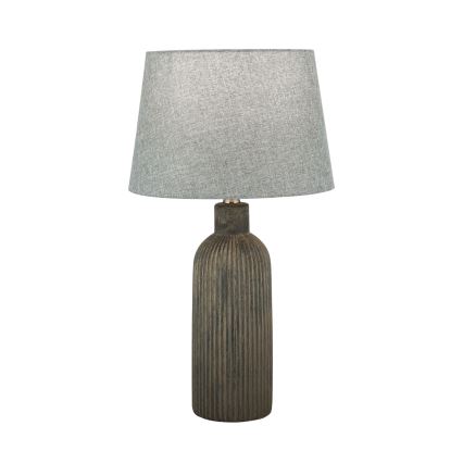 Tischleuchte ORCHID 1xE27/40W/230V Keramik braun/grau