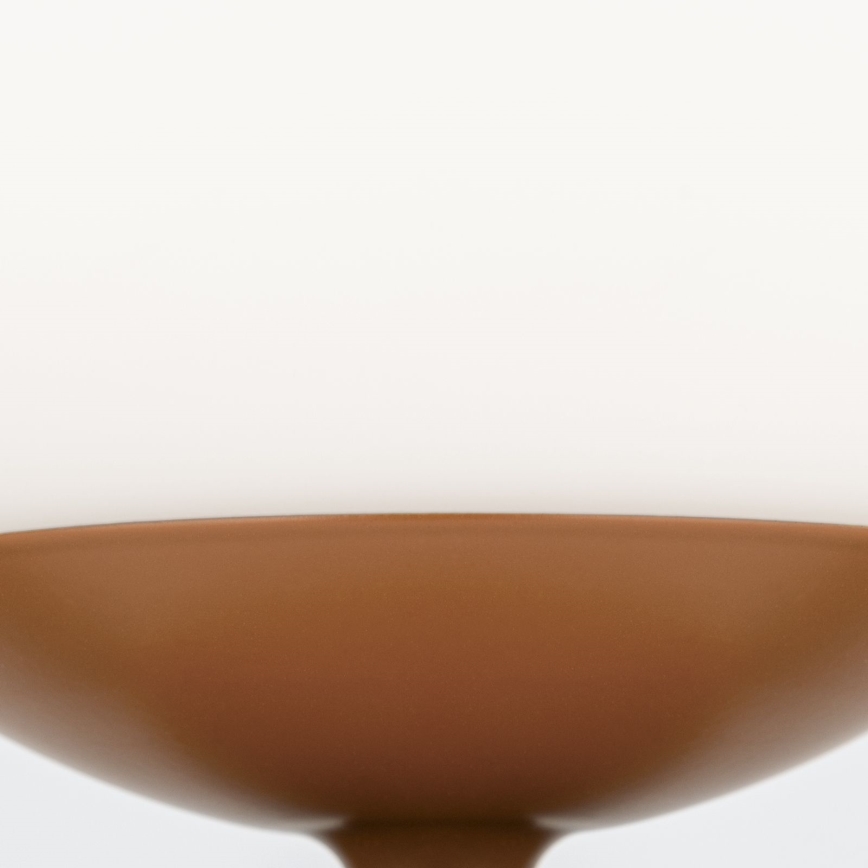 Tischleuchte STANLEY 1xE14/25W/230V Keramik/braun