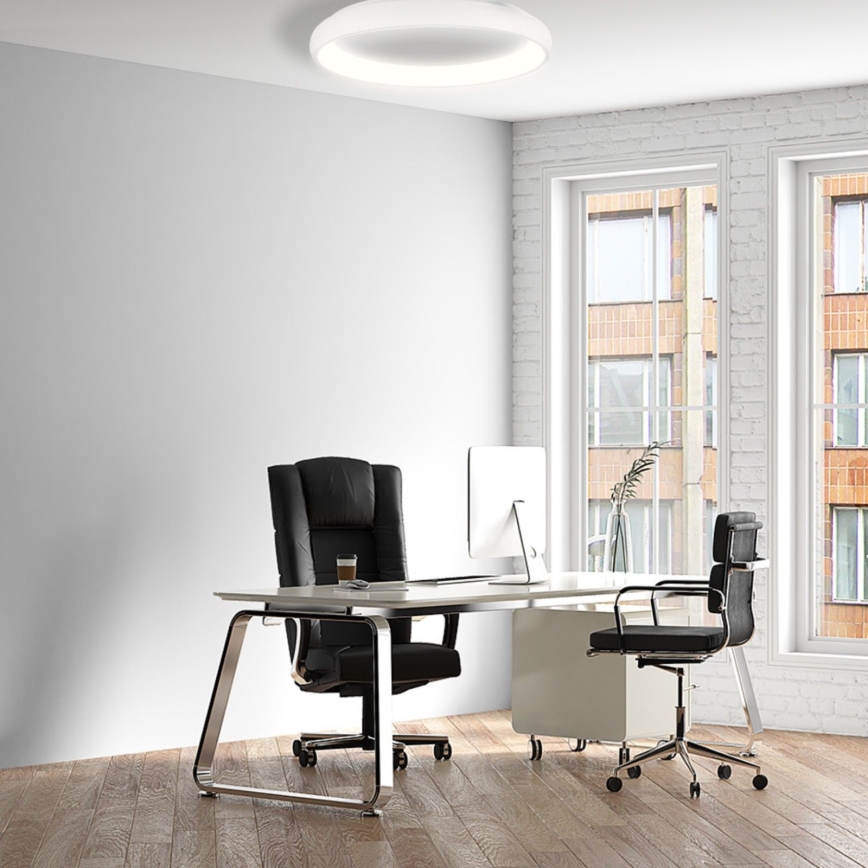 LED Dimmbares Deckenleuchte VENUS LED/50W/230V Ø 61 cm Weiß