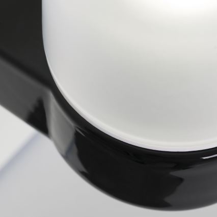 Wandleuchte OSTIA 1xE27/40W/230V schwarz