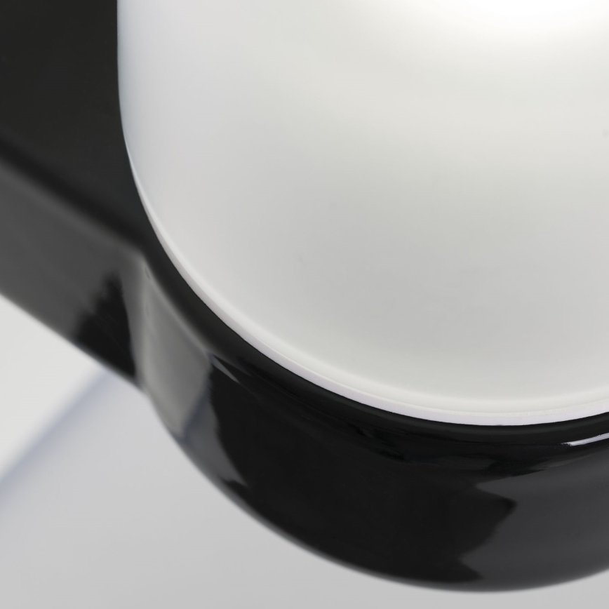 Wandleuchte OSTIA 1xE27/40W/230V schwarz