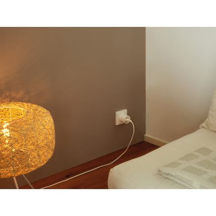 Osram - 2er-Set Smart-Steckdose SMART+ MATTER SCHUKO 2300 W / 230 V / 10 A Wi-Fi, weiß