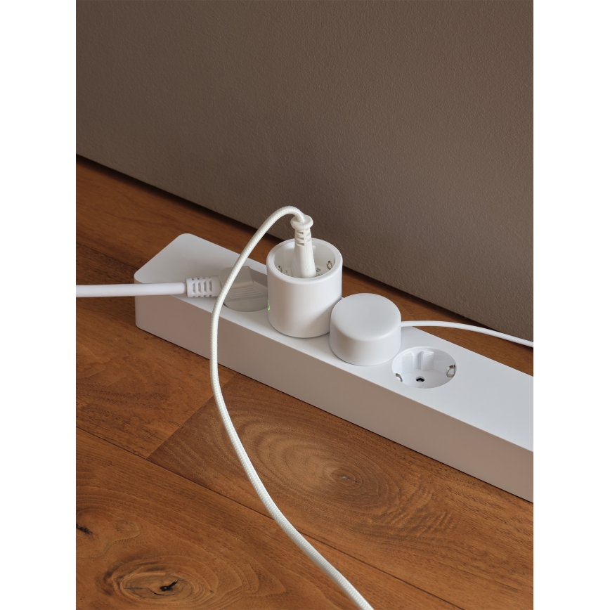 Osram - 2er-Set Smart-Steckdose SMART+ MATTER SCHUKO 2300 W / 230 V / 10 A Wi-Fi, weiß