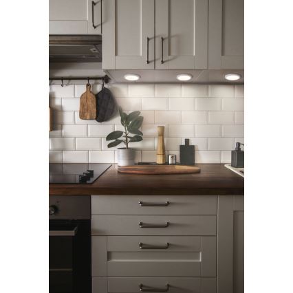 Osram - 3er-Set SMART+ LED-Unterbauleuchten, dimmbar, 6,5 W, 230 V, 3000–6500 K, Wi‑Fi