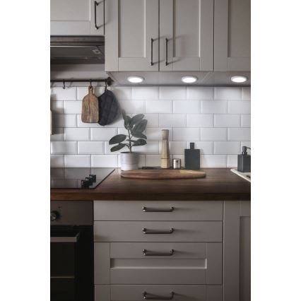 Osram - 3er-Set SMART+ LED-Unterbauleuchten, dimmbar, 6,5 W, 230 V, 3000–6500 K, Wi‑Fi