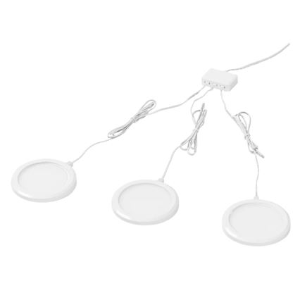 Osram - 3er-Set SMART+ LED-Unterbauleuchten, dimmbar, 6,5 W, 230 V, 3000–6500 K, Wi‑Fi