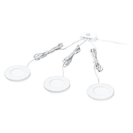 Osram - 3er-Set LED-Unterbauleuchten UNDERCABINET LED/8,5 W/230 V 3000 K weiß