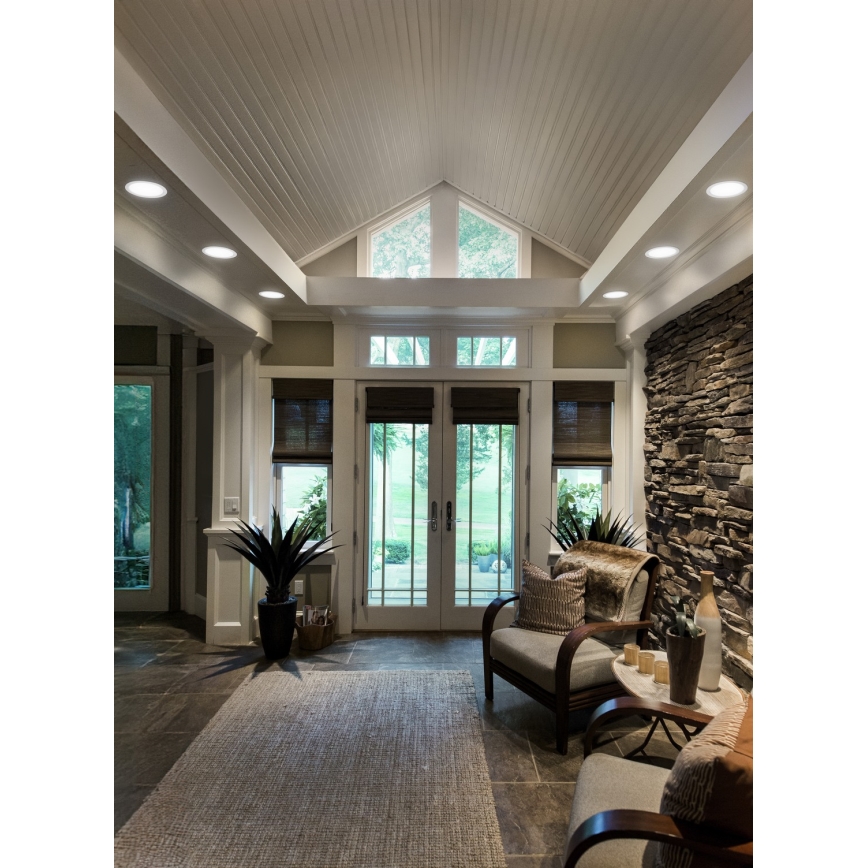 Osram - 6er-Set LED-Einbauleuchte ESSENTIAL LED/18W/230V 4000K Ø 22 cm weiß