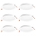Osram - 6er-Set LED-Einbauleuchten ESSENTIAL LED, 18 W / 230 V, 6500 K, Ø 22 cm, weiß
