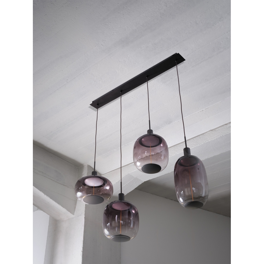 Osram - Anschlusskabel NEEDLE PENDANT 4xE27/25W/230V anthrazit