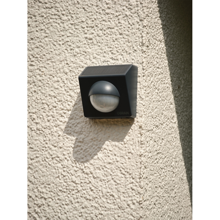 Osram - Außen-Solar-Bewegungsmelder SMART+ 3,7V Anthrazit IP65 Wi-Fi 800 mAh