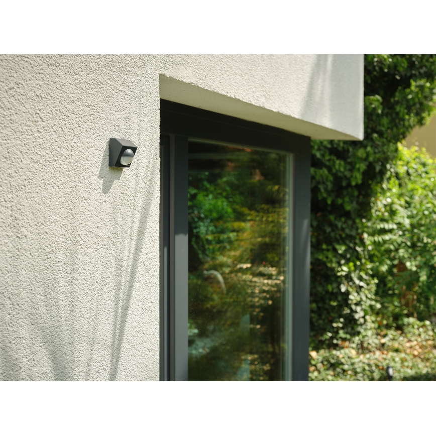 Osram - Außen-Solar-Bewegungsmelder SMART+ 3,7V Anthrazit IP65 Wi-Fi 800 mAh