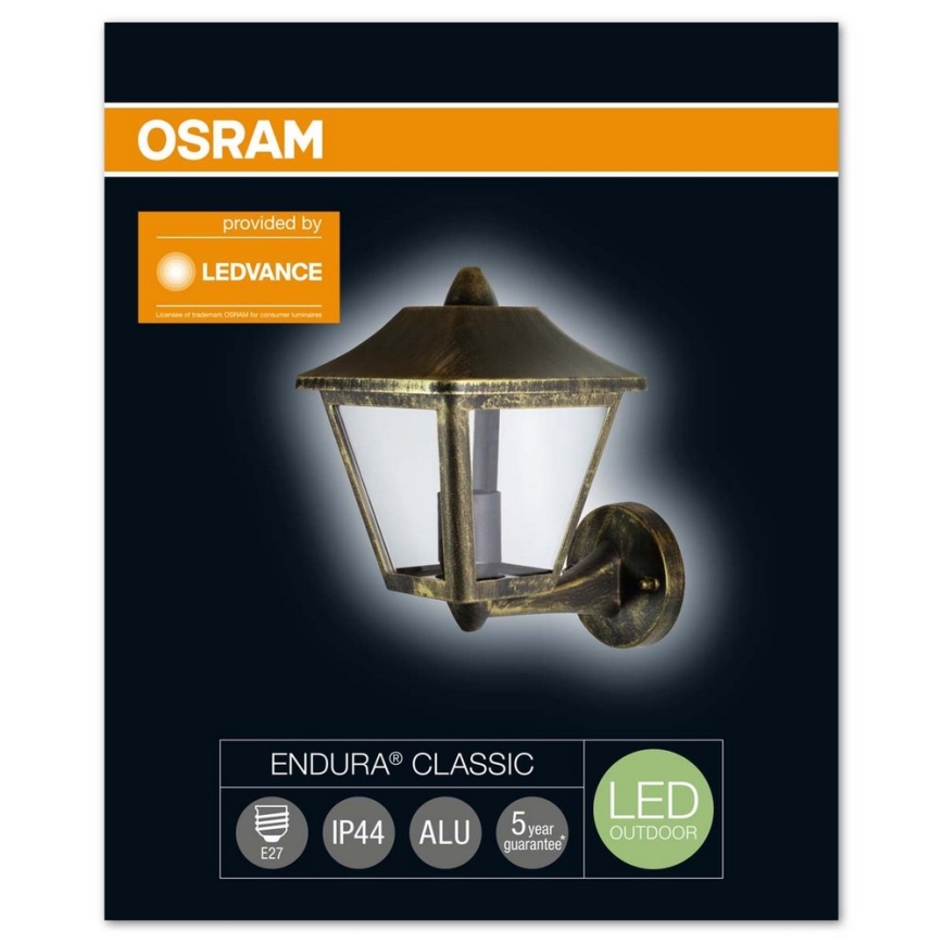 Osram - Außen Wandbeleuchtung ENDURA 1xE27/60W/230V IP44
