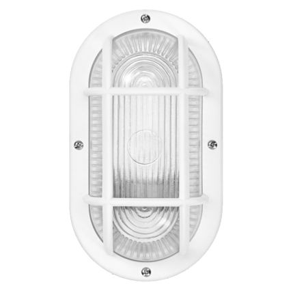 Osram - Außenwandleuchte BULKHEAD 1xE27/10W/230V IP54 weiß