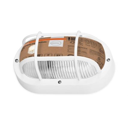 Osram - Außenwandleuchte BULKHEAD 1xE27/10W/230V IP54 weiß