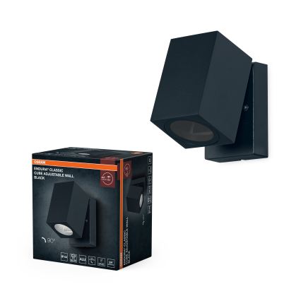 Osram - Außenwandleuchte ENDURA CLASSIC 1xGU10/35W/230V IP44 schwarz