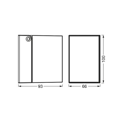 Osram - Außenwandleuchte ENDURA CLASSIC 1xGU10/35W/230V IP44 schwarz