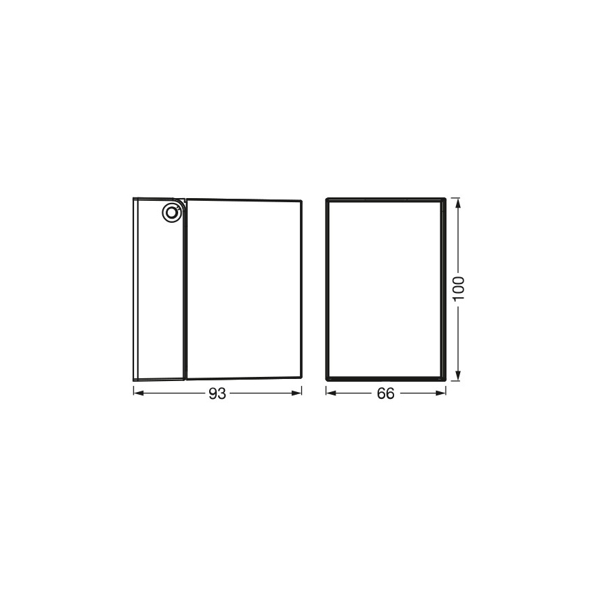 Osram - Außenwandleuchte ENDURA CLASSIC 1xGU10/35W/230V IP44 schwarz