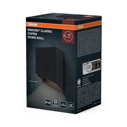 Osram - Außenwandleuchte ENDURA CLASSIC 1xGU10/5W/230V IP54 anthrazit