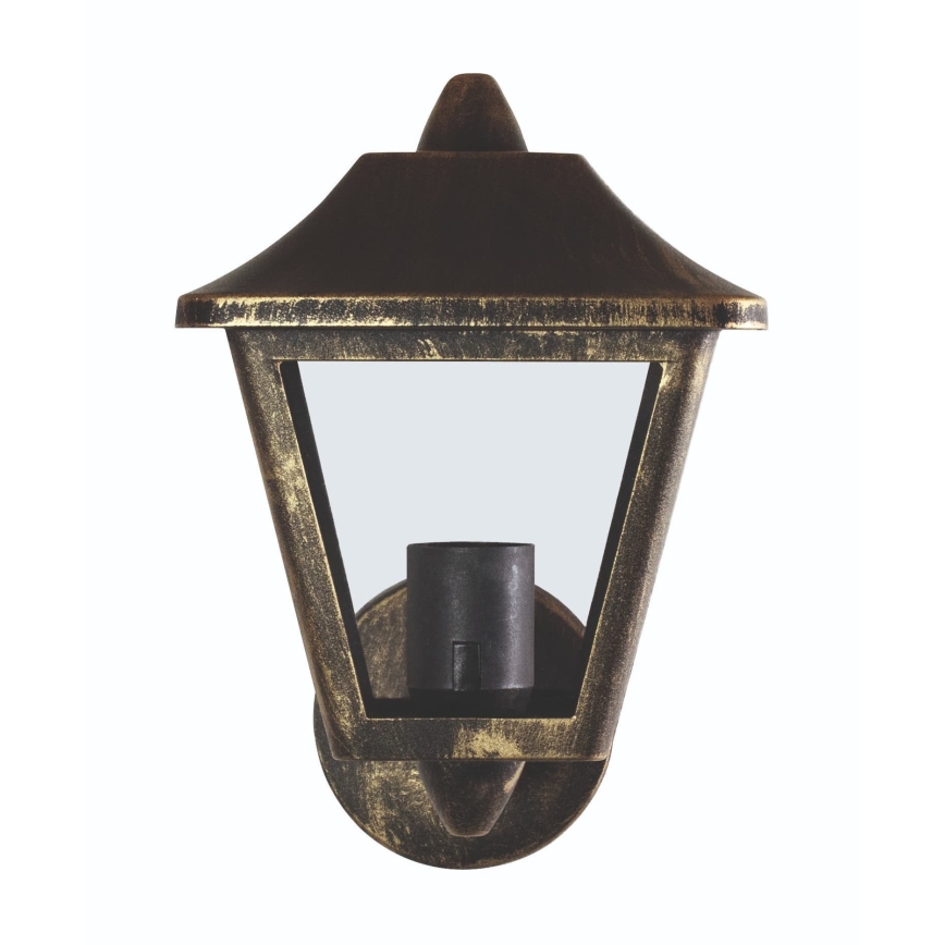 Osram - Außenwandleuchte TRADITION UP 1xE27/60W/230V IP44 Patina/Gold
