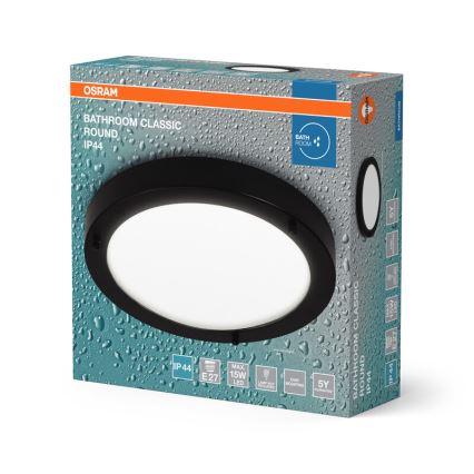 Osram - Badezimmer-Deckenleuchte BATHROOM CLASSIC 1xE27/15W/230V Ø 31 cm IP44