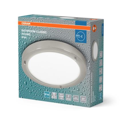 Osram - Badezimmer-Deckenleuchte BATHROOM CLASSIC 1xE27/15W/230V Ø 31 cm IP44