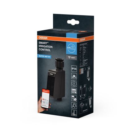 Osram - Bewässerungsventil mit Solarpanel SMART+ IP55 Wi-Fi