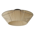 Osram - Deckenleuchte DECOR STRIPES 1xE27/10W/230V, Ø 40,5 cm, beige