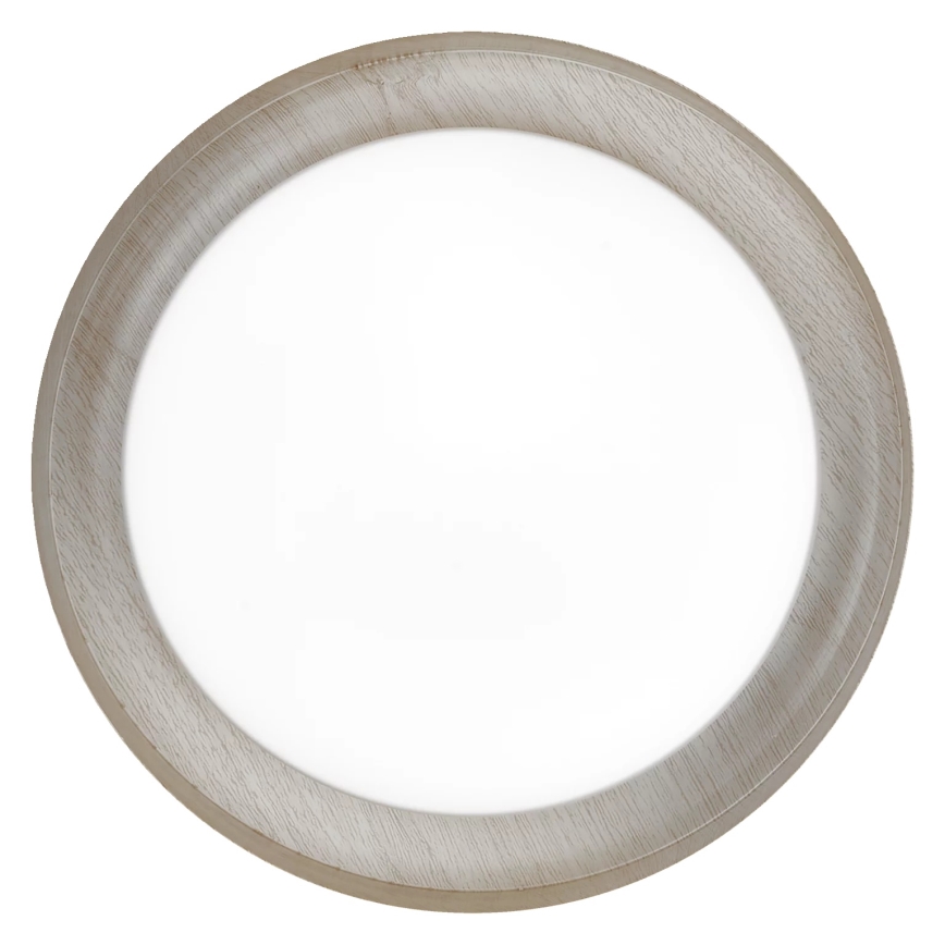 Osram - Deckenleuchte ORBIS MADRID 2xE27/10W/230V Ø 29 cm Holzdekor