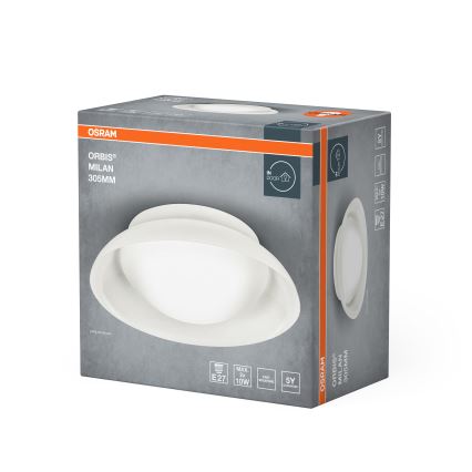 Osram - Deckenleuchte ORBIS MILAN 2xE27/10W/230V Ø 30,5 cm, braun
