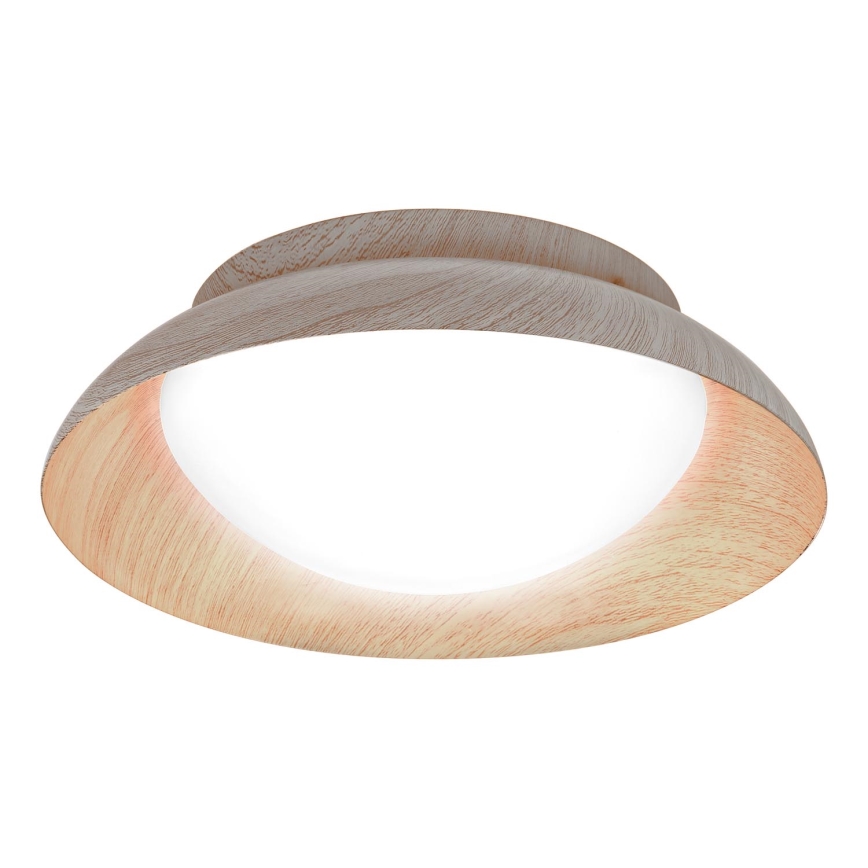 Osram - Deckenleuchte ORBIS MILAN 2xE27/10W/230V Ø 30,5 cm Holzdekor