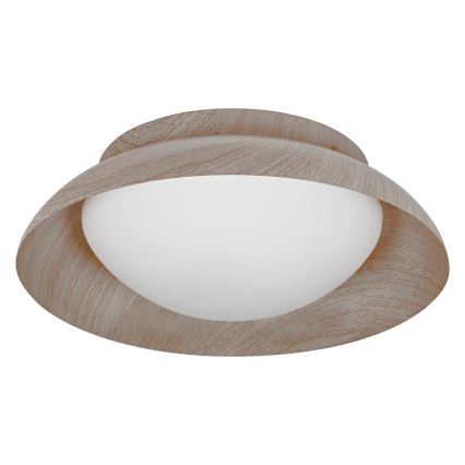 Osram - Deckenleuchte ORBIS MILAN 2xE27/10W/230V Ø 30,5 cm Holzdekor