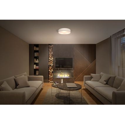 Osram - Deckenleuchte ORBIS PARIS 1xE27/25W/230V Ø 30 cm creme