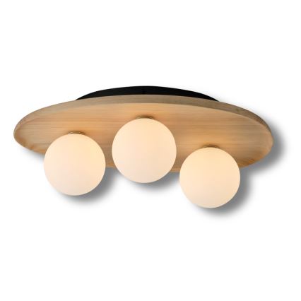 Osram - Deckenleuchte WOOD NEST 3xG9/5W/230V Gummibaumholz