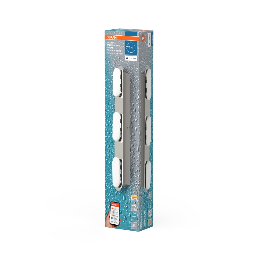 Osram - LED-dimmbare Badezimmer-Wandleuchte SMART+ DUPLO LED/20W/230V 3000-6500K IP44 Wi-Fi