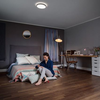 Osram - dimmbare LED-Deckenleuchte ORBIS LED/17W/230V 2700-6500 K Ø 31 cm + Fernbedienung