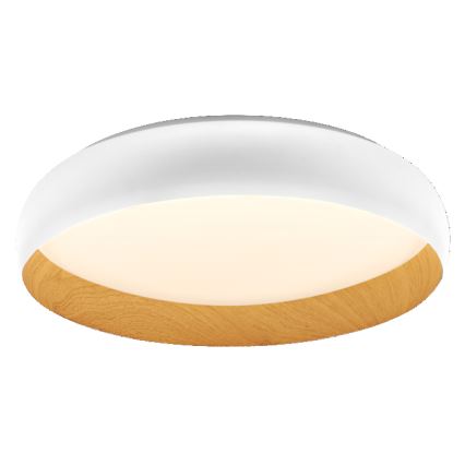 Osram - LED-dimmbare Deckenleuchte ORBIS LIVIA LED/36W/230V Ø 52 cm weiß/braun