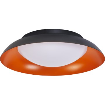 Osram - dimmbare LED-Deckenleuchte ORBIS PLATE LED/19W/230V Ø 31 cm orange/schwarz