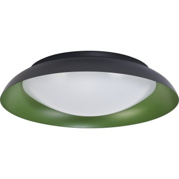 Osram - dimmbare LED-Deckenleuchte ORBIS PLATE LED/35W/230V Ø 43 cm grün/schwarz