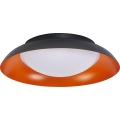 Osram - Dimmbare LED-Deckenleuchte ORBIS PLATE LED/35W/230V Ø 43 cm orange/schwarz