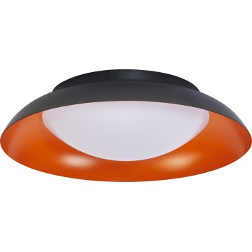 Osram - Dimmbare LED-Deckenleuchte ORBIS PLATE LED/35W/230V Ø 43 cm orange/schwarz