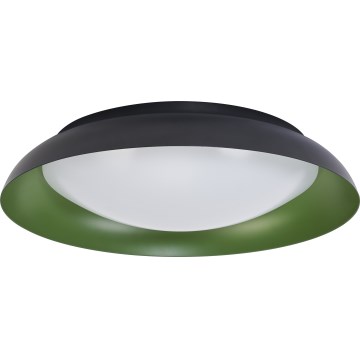 Osram - dimmbare LED-Deckenleuchte ORBIS PLATE LED/45W/230V Ø 48 cm grün/schwarz