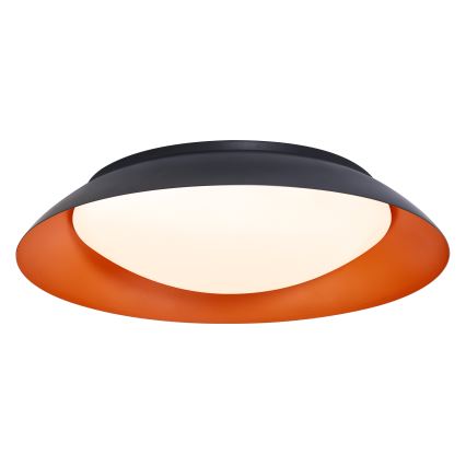 Osram - LED-dimmbare Deckenleuchte ORBIS PLATE LED/45W/230V Ø 48 cm orange/schwarz