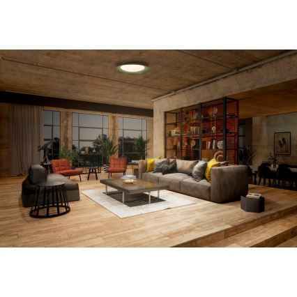 Osram - dimmbare LED-Deckenleuchte PLATE LED/19W/230V Ø 31 cm grün