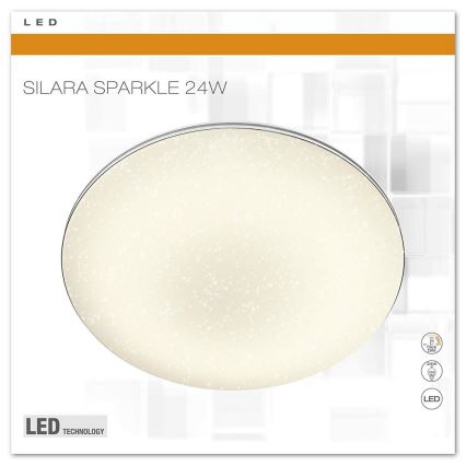 Osram - Dimmbare LED Deckenleuchte SILARA SPARKLE LED/24W/230V 3000K