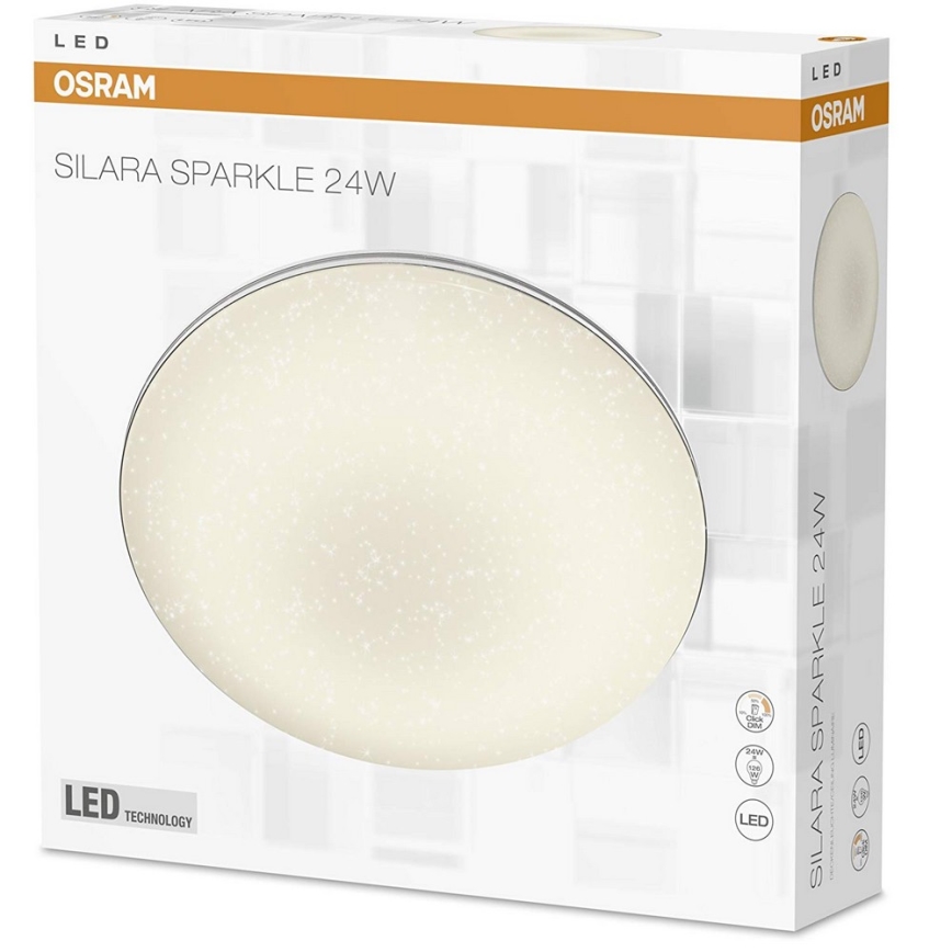 Osram - Dimmbare LED Deckenleuchte SILARA SPARKLE LED/24W/230V 3000K
