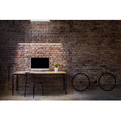 Osram - Dimmbare LED-Pendelleuchte mit Seilaufhängung OFFICE LINE LED/57W/230V 4000K 100 cm CRI 90 weiß